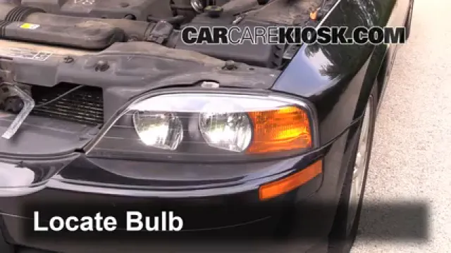 2002 Lincoln LS 3.9L V8 Luces Luz de estacionamiento (reemplazar foco)